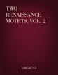 TWO RENAISSANCE MOTETS #2 BRASS QUARTET cover